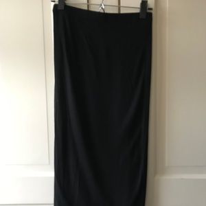 Leith Black Pencil Skirt